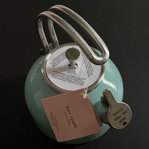 Kate Spade Lenox Whistle While You Work Kettle - Turquoise